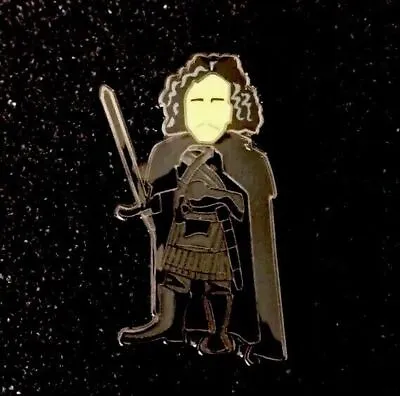 BNWT Jon Snow Game Of Thrones “Snow” Pin Badge A Guy Called Minty Kit Harrington • £6.99