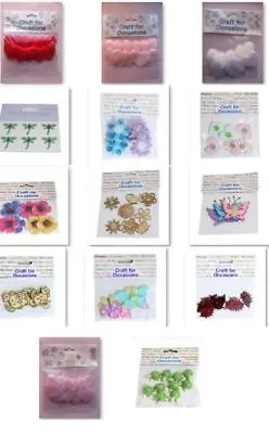 Craft For Occasions Embellishments - Choice Of Designs • £3.48