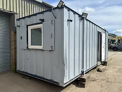 20ft X 8ft Site Office Site Cabin Canteen Staff Room Welfare Container • £2750