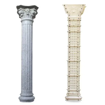 ABS Plastic Roman Concrete Column Molds 15x 200cm European Pillar Mould • $110