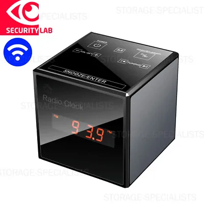 $249 • Buy 24/7 WIFI Bluetooth Alarm Clock Camera WIreless Home Security LIVE VIEW
