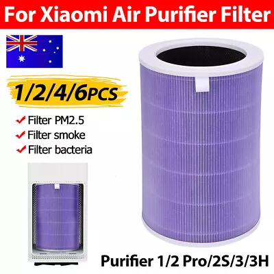 Filter Carbon Activated Version For Xiaomi Mi Air Purifier 1 2 3 3H Pro PM2.5 • $27.95