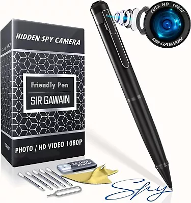 Cam Spy Pen Camera Full HD Video Or Picture Taking Wide Angle Lens Rechargeable • $29.79