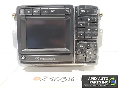 00 - 02 Mercedes Benz S Class W220 Navigation Tv Radio Cd Player Receiver Head • $139.95