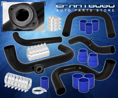 For 93-97 Del Sol D15 D16 Bolt-On Turbo Piping Kit Rs S BOV Adapter Blue Coupler • $133.99