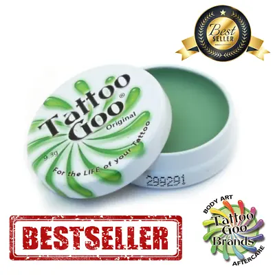 £4.79 • Buy Tattoo Goo Aftercare Mini 9.3g - Salve Tin - Best Healing & Protection