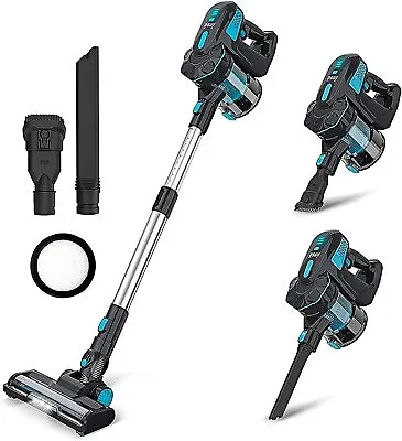 INSE V70 Cordless Handheld Stick Upright Vacuum Cleaner | Blue | 1-Year Warranty • $69.99