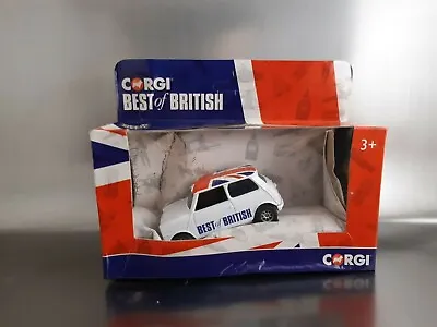 Corgi Best Of British GS82298 Classic Mini Union Flag Diecast NEW Old Stock • £8.90