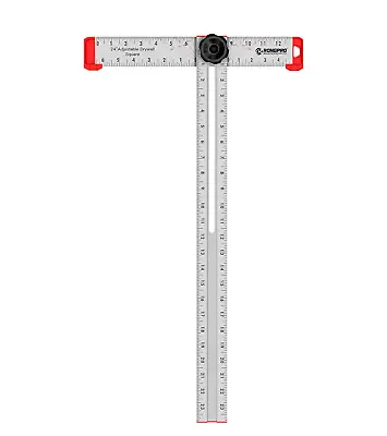 Adjustable T Square 24 Inch Measuring Tools Drywall T Square Tool Aluminum • $44.04