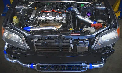 CX Alum Intercooler Piping Tube Kit Blue For 2003 Mazdaspeed Protege 2.0L Turbo • $566