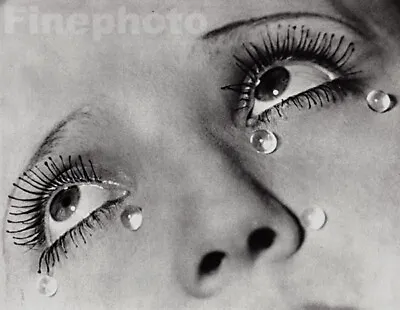 1932 Vintage MAN RAY Surreal GLASS TEARS Female Eyes Face Original Photo Gravure • $1438.27