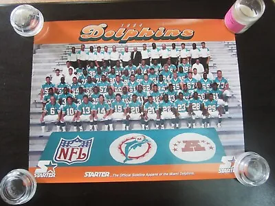 1994 Miami Dolphins Team Photo 22 X 17 Poster Dan Marino Don Shula • $14.99