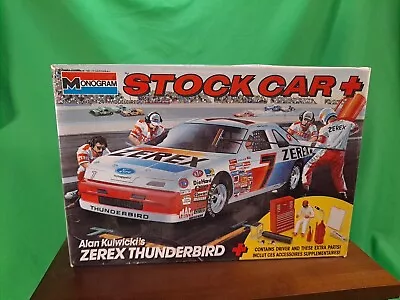 ALAN KULWICKI'S 1990 Zerex Thunderbird Monogram 1/24 Scale   Vintage Model Kit  • $15