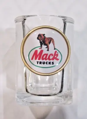 Mack Truck Shot Glass Mack Trucks Logo Shot Glasses Mack Shot Glass • $10.99