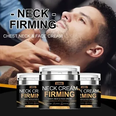 Men Neck Firming Cream - Use On Saggy Or Turkey Neck - Collagen & Retinol • $24.99