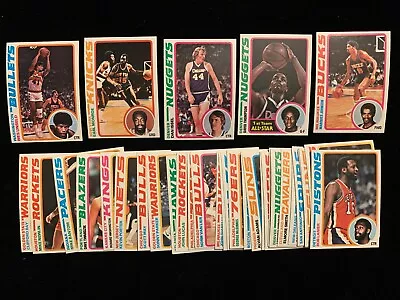 1978-79 Topps Basketball Singles - VENDING BOX QUALITY - Choose From List! • $2.99