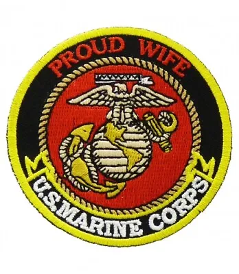 U.S. Marine Corps Proud Wife Patch Military Patches • $3.99