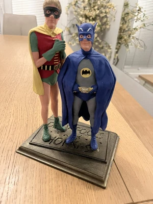 £100 • Buy Only Fools & Horses Batman & Robin Hand Painted Resin Figures On Plaque