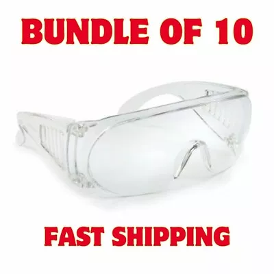 Labour Working Safety Goggle Glasses Eyewear Laser Eye Protection Overglasses • £29.99