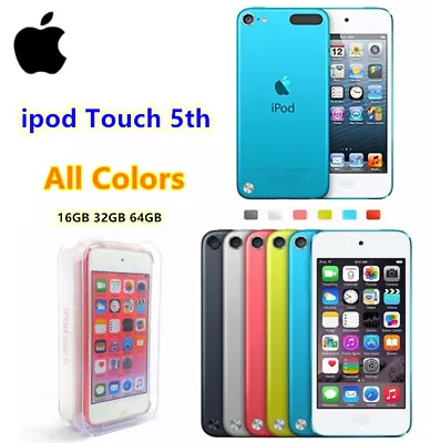 NEW Apple IPod Touch 5th Generation 16GB/32GB/64GB MP3/MP4 Sealed (All Colors) • $82.88