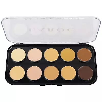 LaRoc 10 Shade Colour Concealer Contour Makeup Palette Kit Make Up Set • £3.99