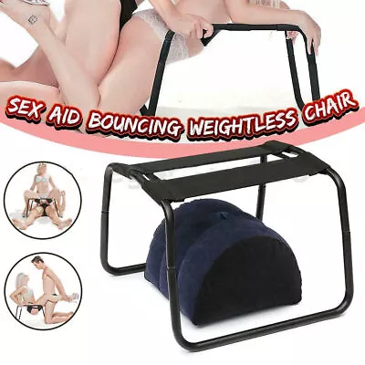 Sex Aid Weightless Chair Pillow Inflatable Love Position Bouncer Furniture Stool • £26.99