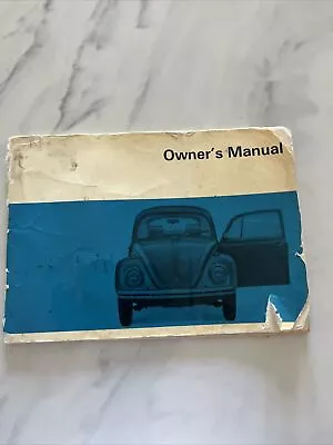 Volkswagen Original 1970 Owners Manual De Luxe Sedan & Convertible Beetle • $15