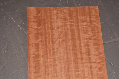 Makore Raw Wood Veneer Sheet  5.5 X 26 Inches 1/42nd Thick               6775-43 • $6.49