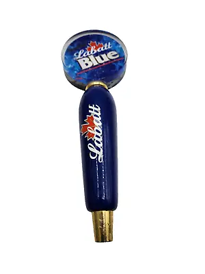 Labatt Blue Beer Tap Wooden 11  Handle With Clear Acrylic Top 2 Sided Label • $14.95