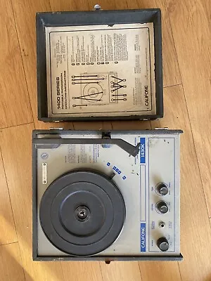 Vintage Califone 1430k Record Player 78334516  For Parts  • $30