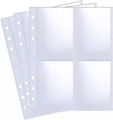 20 Pcs - A5 Kpop Photocard Binder Album Inner Page Sleeves Sheets Collection • $9.99
