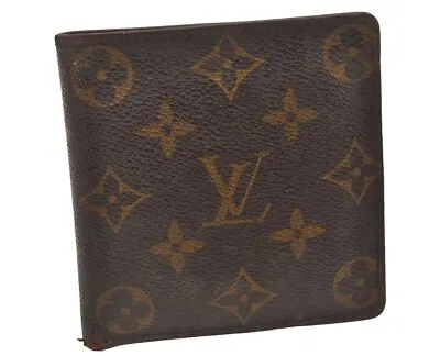 Authentic Louis Vuitton Monogram Porte Billet Carte Credit Monnaie Wallet 1385I • $3.25