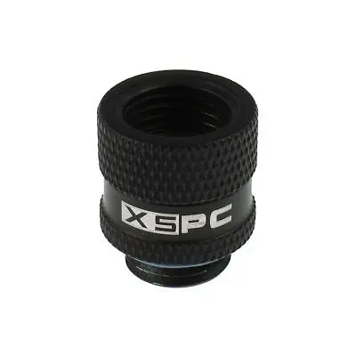 XSPC G1/4 Male To Female Rotary Fitting - Matte Black • £6.49