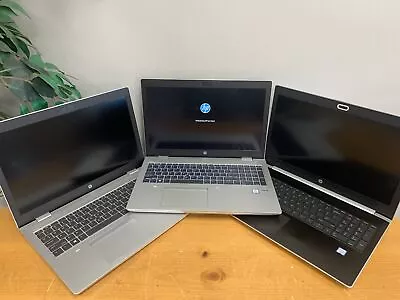 Lot Of 3 - HP ProBook | (x2) 650 G4 (x1) 450 G5 | I5 | 8GB RAM | No HDD | Parts • $150