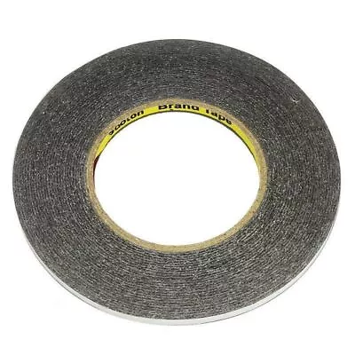 Double Sided Tape Heavy Duty Adhesive Strong Sticky Black Foam Tape Body Trim • £2.45