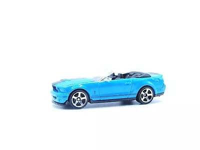 MATCHBOX 2007 Ford Shelby GT500 Blue ADVENTURE CITY MB744/MB55 Convertible Car • $9.80