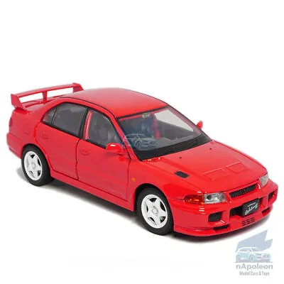 1:32 Mitsubishi Evolution III Model Car Diecast Vehicle Collection Kids Gift Red • $40.94