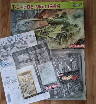 £49.99 • Buy Dragon 1/35 T-34/85 Mod.1944 # 6319 Premium Edition Magic Tracks 