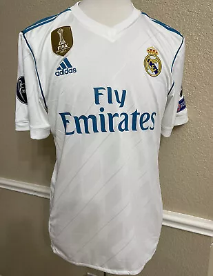 Real Madrid Ronaldo 8 CL Manchester United Player Issue Adizero Jersey Shirt • $999