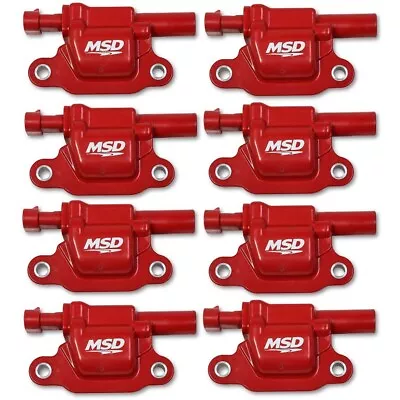 82668 MSD Set Of 8 Ignition Coils For Chevy Suburban Chevrolet Silverado 1500 • $543.95