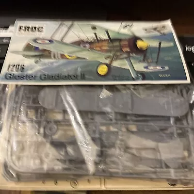 VINTAGE Frog 1/72 Scale F206 Gloster Gladiator II Model Kit SEALED NEW • $17.99