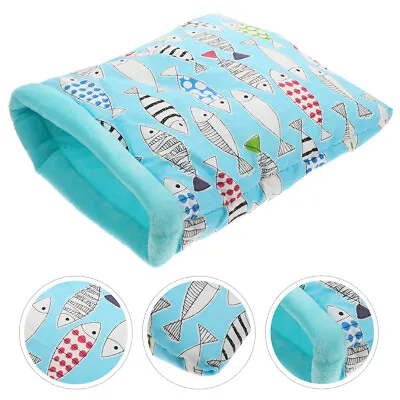  Hamster Sleeping Bag Cotton Guinea Pig Cage Accessories Bed • £7.19