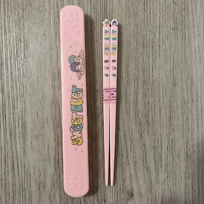 Vintage Sanrio Authentic 1976 Little Twin Stars Chopstick With Case • $35