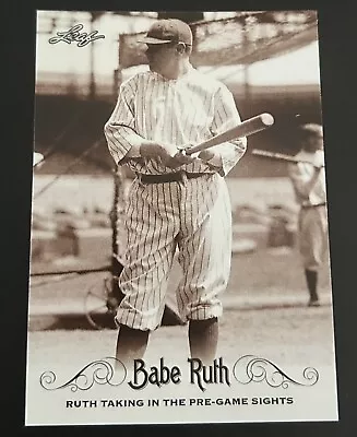 Babe Ruth 2016 Leaf Babe Ruth Collection #51 • $1.70