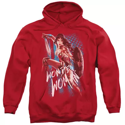 WONDER WOMAN AMERICAN HERO Licensed Adult Hooded Sweatshirt Hoodie SM-3XL • $49.95