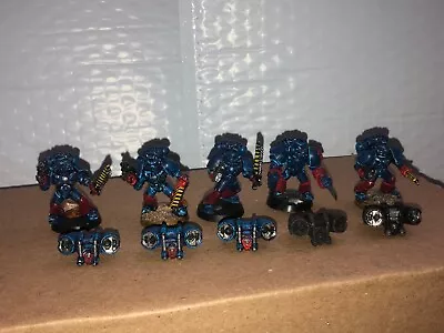 Warhammer 40K Space Marine Crimson Fists Magnetized Packs Squad Painted • $19.99