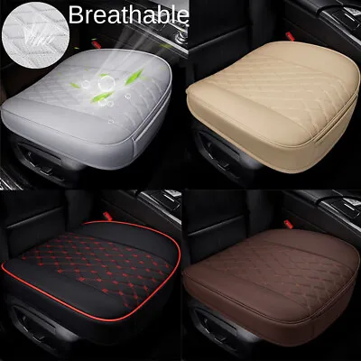 Leather Car Front Seat Cover Cushion Protector Full Surround Anti-Slip Universal • $20.95