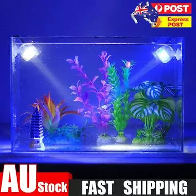 Aquarium LED Spotlight Submersible Light Fish Tank Underwater Lighting Lamp • $16.49