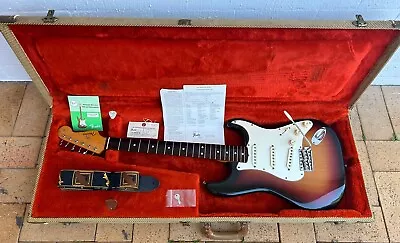 1982 Fender Stratocaster Fullerton Made 1962 Anniversary Reissue Guitar • $5420