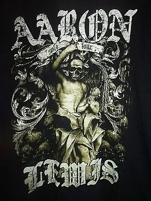 AARON LEWIS Solo Tour Black XL T Shirt • $20.12